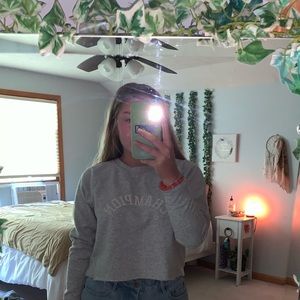 Champion cropped crew neck